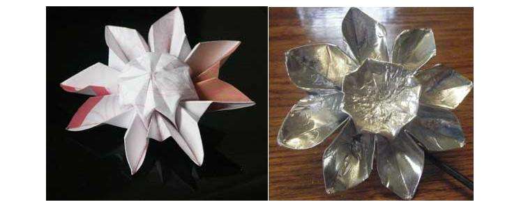 оригами из фольги