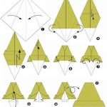 Колокольчик оригами - простой и модульный вариант