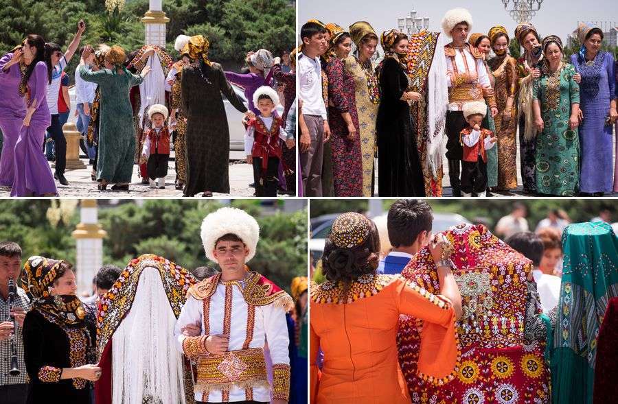 туркменская свадьба традиции и обычаи