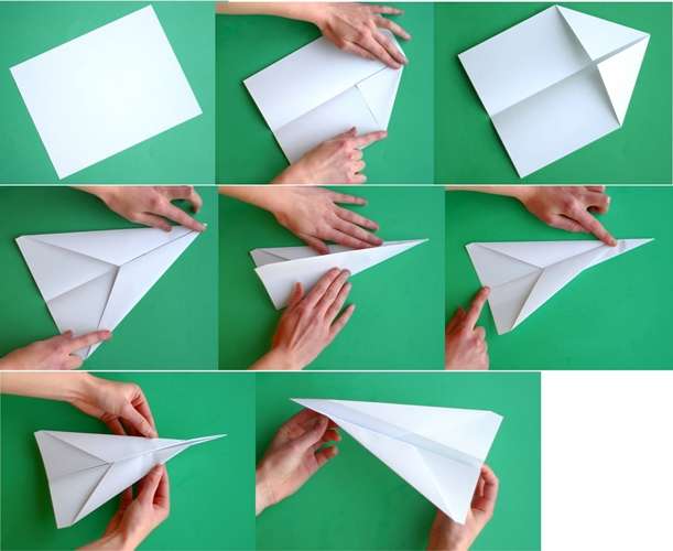 аэроплан оригами